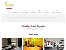 Tablet Screenshot of pinacolina.com